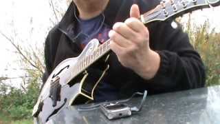 Tabhair Dom do Lahm on mandolin