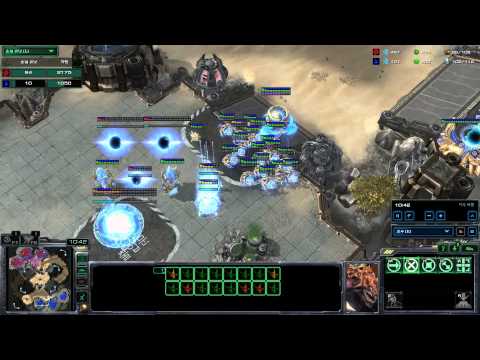 [뉴커] HyuN vs PtitDrogo (저그 대 프로토스) - 스타2 프로게임!!!