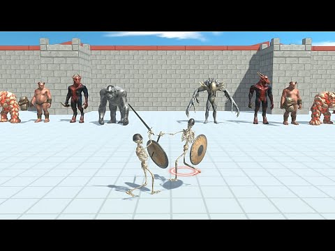 INFERNALS WITH GORO VS INFERNALS WITH SCOURGE - Animal Revolt Battle Simulator