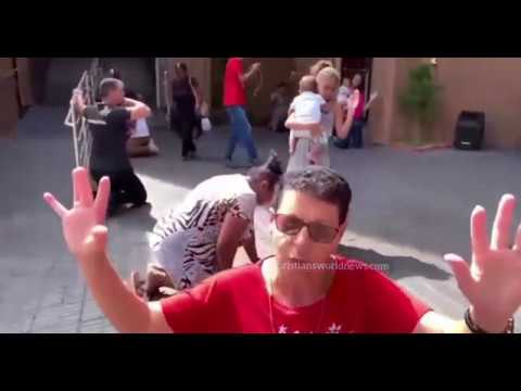 These people are praying and calling on Jesus to heal the land.People all over the world are praying