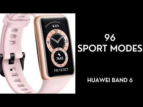 All 96 Sport Modes on Huawei Band 6