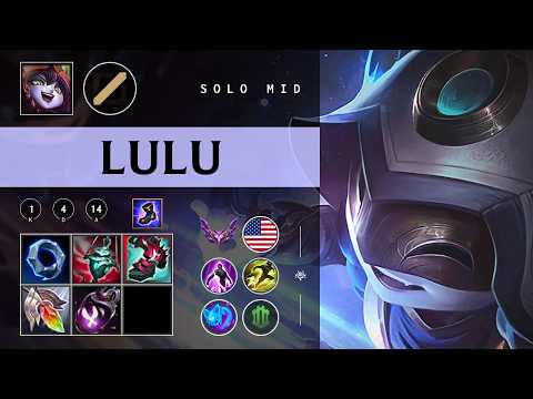 Lulu Mid vs Katarina - NA Master Patch 26.03