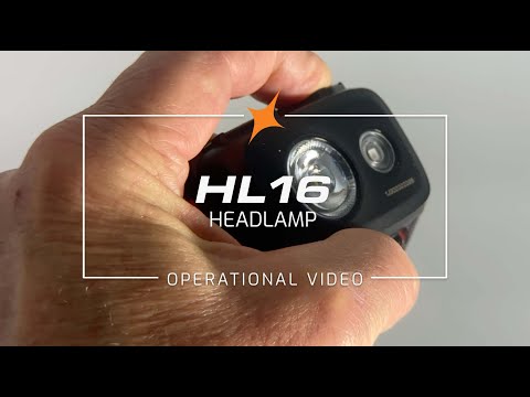 Режими роботи налобного ліхтаря Fenix HL16 AAA
