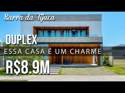 Duplex Contemporâneo ESPETACULAR na Barra da Tijuca | IMO+ IMOBILIÁRIA