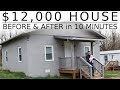 $12,000 HOUSE - One Man Renovation