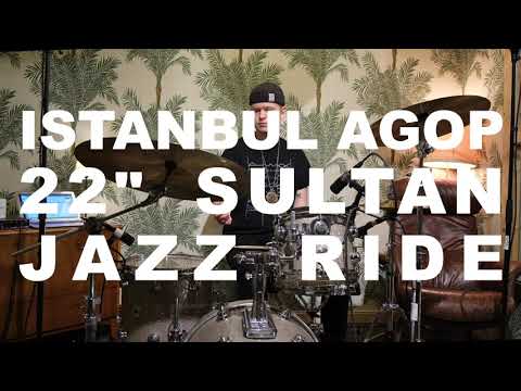 Istanbul Agop 22" Sultan Jazz Ride (Used) - 2283g