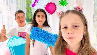 Nastya et Eva liste de choses à faire du jour - Série vidéo pour les enfants