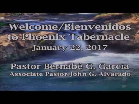 2017 0122AM Estando Bajo La Misericordia Del Angel Bro Obed Anaya