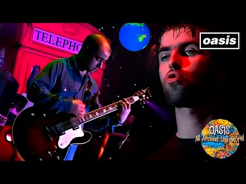 Oasis - All Around the World (Live at  GMEX 1997) - Remastered 4k