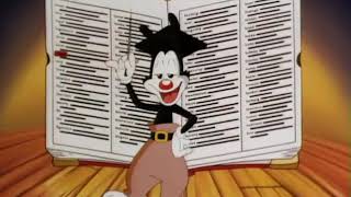 Animaniacs - All the Words in the English Language but it&#39;s in its original pitch Part 2