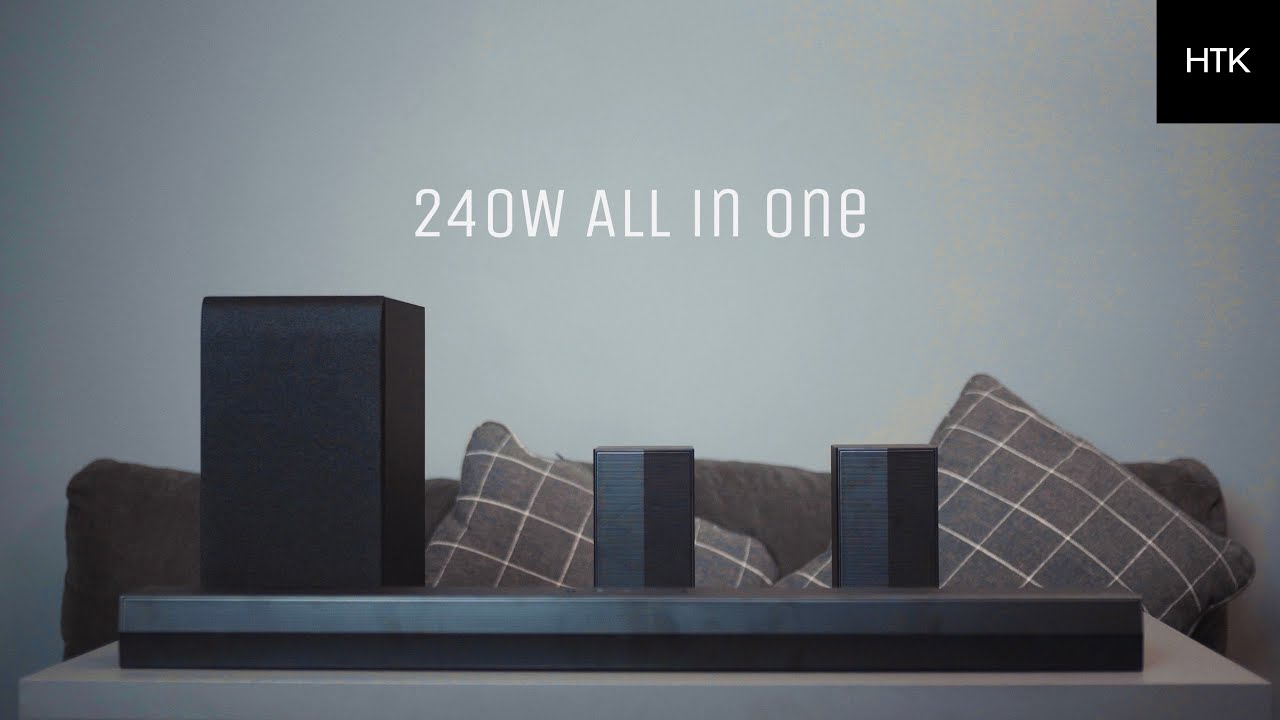 $200 Home Theater Sound System: LG 5.1 Channel SoundBar W/Wireless Subwoofer (S55TR)