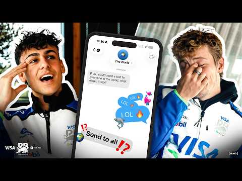 Erase phones forever?! | Get to know Liam Lawson and Arvid Lindblad | part 2