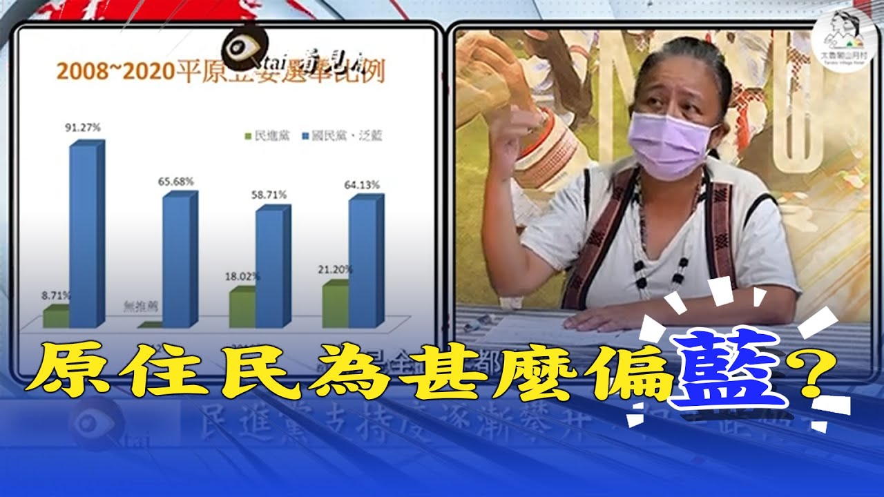 原住民為甚麼偏藍 原住民部落的政治生態為何總是藍大於綠，今天就讓Qtai看見原民大小事帶著大家一起來討論