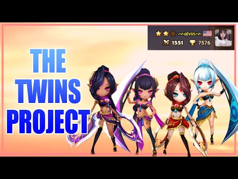 [ENG/VIET] FULL 5 ELEMENTS OF TWINS CLIMB G1 | Full Twins 5 hệ leo Rank G1