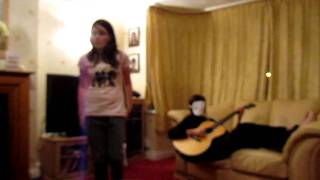 Me, my brother Bob and Jess performing all time low for the Wanted FOTW