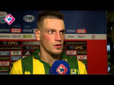 Reactie Vito Wormgoor na Feyenoord-ADO Den Haag