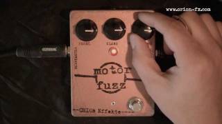 Orion Effekte - Motor Fuzz (Fuzz, Distortion, Overdrive -  made in germany)