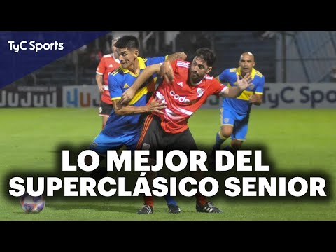 BOCA GOLEÓ A RIVER 3-0 EN EL SUPECLÁSICO SENIOR ⚽ REVIVÍ LO MEJOR DEL PARTIDO 🔥