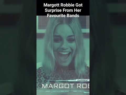 Margot Robbie Got Surprise From Her Idols #shorts
