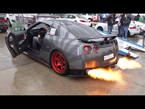 900HP Nissan GT-R R35 vs BMW M5 F90 Competition vs Audi RS6 Avant vs McLaren 720S 🔥