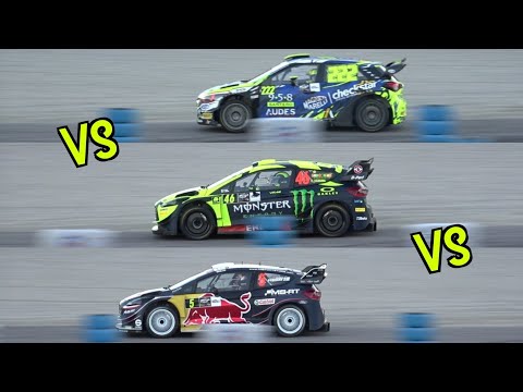 Valentino Rossi vs Teemu Suninen vs Tony Cairoli | Monza Rally Show 2018 | CMSVideo