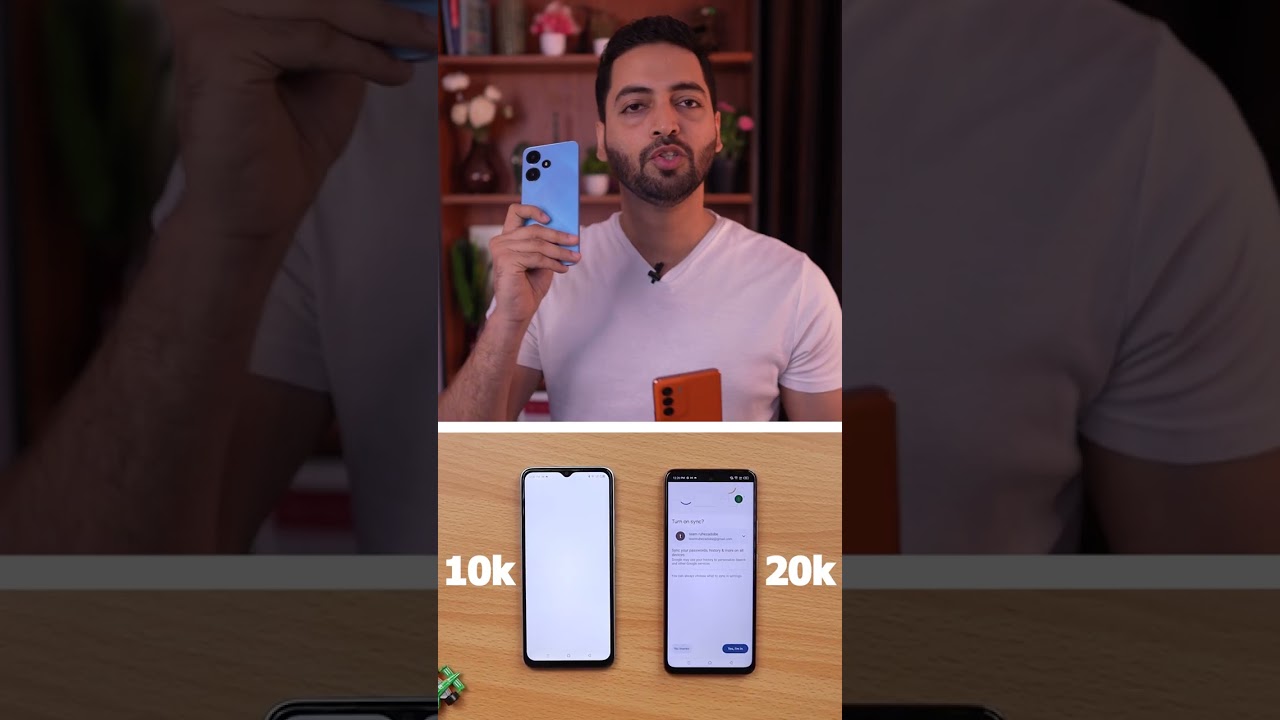 ₹10,000 vs ₹20,000 Smartphone ft Infinix #shorts