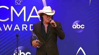 David Lee Murphy Backstage at the 2018 CMA Awards
