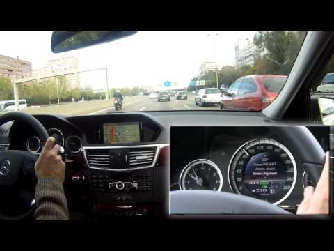 Mercedes-Benz E300 BlueTEC HYBRID. Control de velocidad de crucero adaptativo
