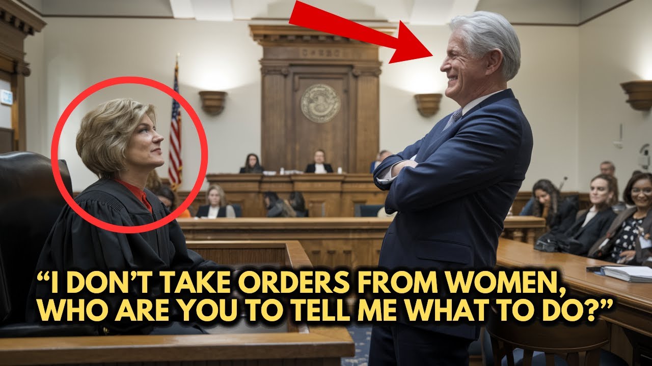 Arrogant Businessman DISRESPECTS Female Judge – What Happens Next Will SHOCK You!