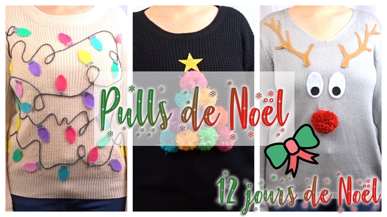 12 Jours de Noël : Pulls de Noël 👕 | By Manolita