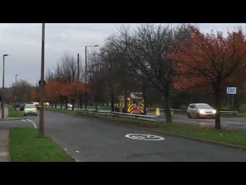 South Yorkshire Fire and Rescue Service - Doncaster Fire Station Pump Responding