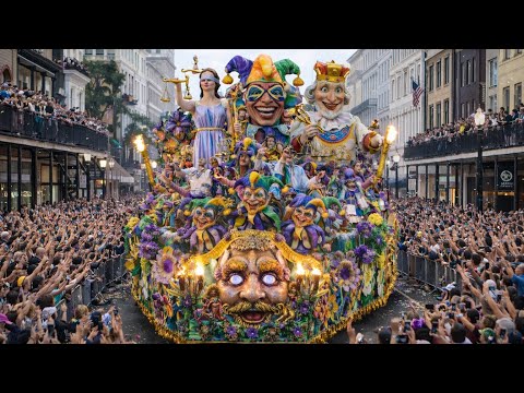 Mardi Gras 2026 New Orleans LIVE | Full Parade in 4K – Bourbon Street Carnival Experience