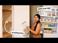 ULTIMATE PANTRY MAKEOVER W/ MAX STORAGE! *BUDGET FRIENDLY* (custom DIY organization solutions)