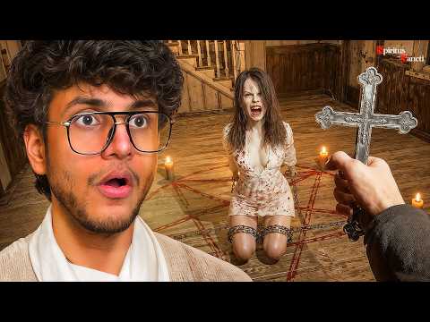 I Performed Real Exorcism of a Possessed Girl (Spiritus Sancti Horror Game)