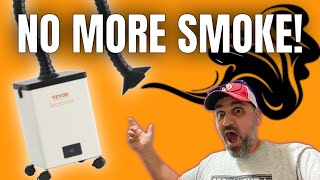 How I Keep My Workshops Air Clean! Vevor 150w Fume Extractor!