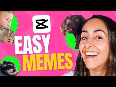 Create Free and Easy VIDEO Memes with CapCut: A Quick Tutorial