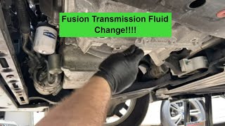 2014 Ford Fusion  6F35 Transmission Fluid Change