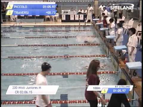Serie 4 dei 200 Misti Juniores Maschi - 15 Memorial Chiara Giavi