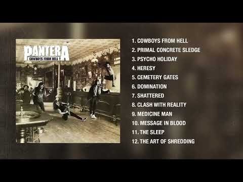 Pantera - Cowboys From Hell (Full Album)