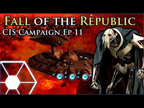 Attack of the Clones [ CIS Ep 11 ] Fall of the Republic Preview - Empire at War Mod