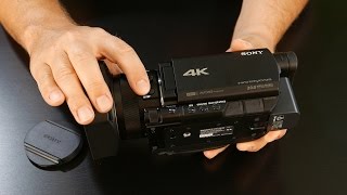 Sony FDR-AX100 Black - відео 4