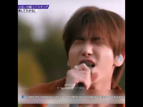 the hosts of change street praising taehyun's vocals🥹💗