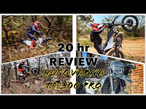 20 HR REVIEW OF THE 2024 HUSQVARNA TE 300 PRO #husqvarna #dirtbike #review #enduro