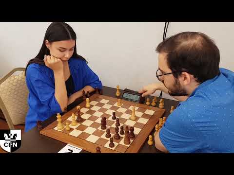 WFM Zendaya (1994) vs GM D. Paravyan (2563). Chess Fight Night. CFN. Blitz