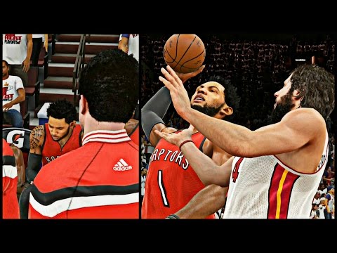 NBA 2K15 MyCAREER Playoffs - R1G3 | Miami Is A Different Team At Home | Cam Needs To Step Up Late !