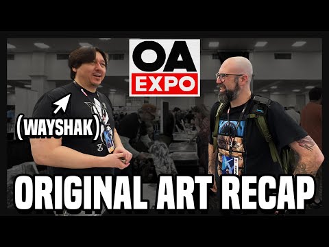 Original Art Expo 2024 Recap: Comic Art Extravaganza & Comic Art Haul from OAX Orlando