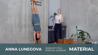 Jivamukti Yoga. Spiritual Warrior in English by Anna Lunegova