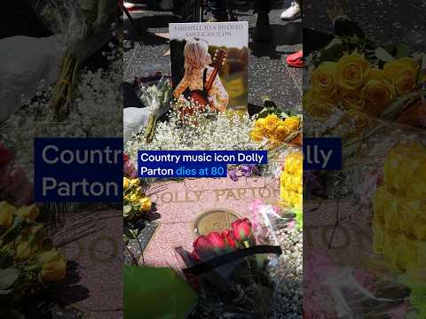 US country music legend Dolly Parton dies at 80 | DW News
