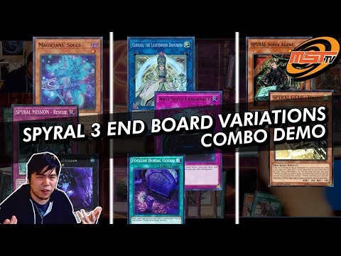 Spyral 3 End Board Variations Combo Demo + Profile