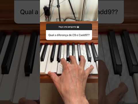 Difference between "C9" and "Cadd9" chord